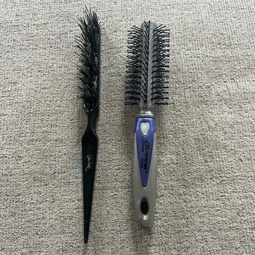 Goody and Comare Vtg Hair Brush and Comb Lot Assorted Styling Tools 11 Piece Set